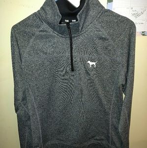 Pink pull over jacket